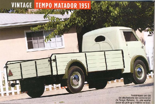 le Matador exposé au musée VW