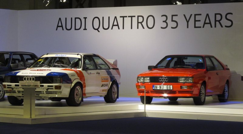 expo audi heritage 35 ans quattro bruxelles