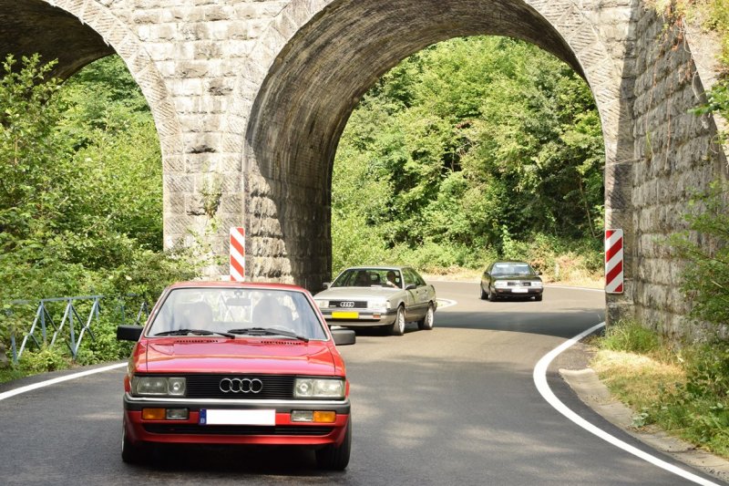 audi 90 rouge heritage meuse (1)