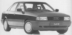 Audi 80 type 89 B3 1987 - 1889